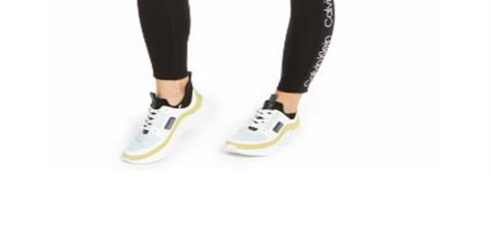 Calça legging feminina Calvin Klein Performance Logo cintura alta preta tamanho GG