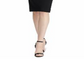 Vestido de festa longo com decote em V e manga curta floral Ralph Lauren feminino, tamanho 12, preto