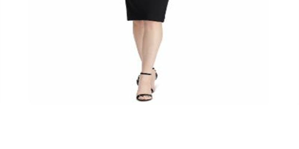 Vestido de festa longo com decote em V e manga curta floral Ralph Lauren feminino, tamanho 12, preto