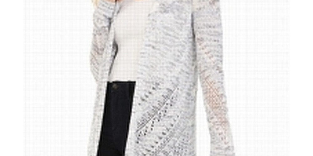 Cardigan Pointelle Spacedye Branco Tamanho XL da Iot Juniors
