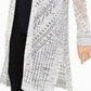 Cardigan Pointelle Spacedye Branco Tamanho XL da Iot Juniors
