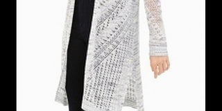 Cardigan Pointelle Spacedye Branco Tamanho XL da Iot Juniors