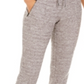 Calça de moletom feminina Ideology Waffle-Knit cinza escuro carvão tamanho XS