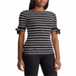 Blusa Ralph Lauren Feminina Manga Amarrada Rosa Tamanho XS