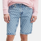 Calça Levi's Masculina 502 Regular Tapered Rolled Short Azul Tamanho 34
