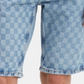 Calça Levi's Masculina 502 Regular Tapered Rolled Short Azul Tamanho 34