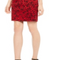 Vestido Calvin Klein Petite Starburst Shift Preto/Vermelho Tamanho 10 Petite