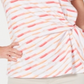 Blusa com amarração lateral Brushstroke Bliss feminina Style &amp; Co, rosa, tamanho pequeno G