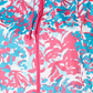Jaqueta corta-vento feminina Columbia estampada azul, vários tamanhos, 2X