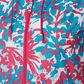 Jaqueta corta-vento feminina Columbia estampada azul, vários tamanhos, 2X