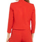 Blazer feminino Bar III Soft Open Vermelho Tamanho 1X