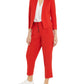 Blazer feminino Bar III Soft Open Vermelho Tamanho 1X