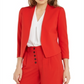 Blazer feminino Bar III Soft Open Vermelho Tamanho 1X