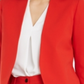 Blazer feminino Bar III Soft Open Vermelho Tamanho 1X