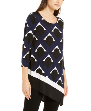 Blusa Alfani Feminina Azul Meia-Noite Tamanho P