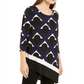 Blusa Alfani Feminina Azul Meia-Noite Tamanho P