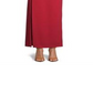 Vestido de crepe feminino Betsy &amp; Adam, de um ombro, vermelho, tamanho 4