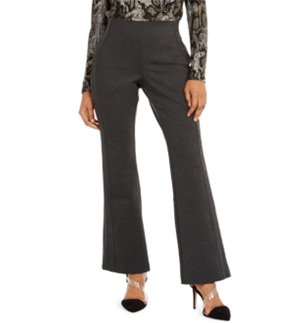 Calça Bootcut Curvy com Costura Curva Feminina da INC International Concepts, Cinza, Tamanho 18