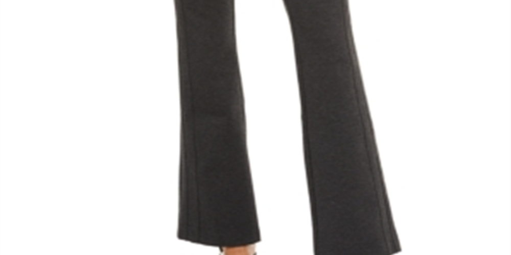 Calça Bootcut Curvy com Costura Curva Feminina da INC International Concepts, Cinza, Tamanho 18
