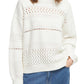 Suéter Trista Cotton Pointelle Feminino French Connection Branco Tamanho X-S
