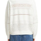 Suéter Trista Cotton Pointelle Feminino French Connection Branco Tamanho X-S