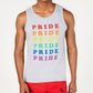 Camiseta estampada unissex Inc Rainbow Pride em benefício do Trevor Project, tamanho cinza XSMLMEDREG