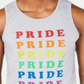 Camiseta estampada unissex Inc Rainbow Pride em benefício do Trevor Project, tamanho cinza XSMLMEDREG