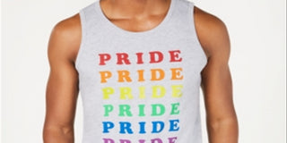 Camiseta estampada unissex Inc Rainbow Pride em benefício do Trevor Project, tamanho cinza XSMLMEDREG