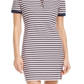 Vestido polo listrado feminino Maison Jules rosa tamanho GG