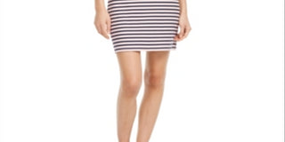 Vestido polo listrado feminino Maison Jules rosa tamanho GG