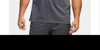 Camiseta Adidas ClimaLite Graphic Masculina Cinza Tamanho XXL