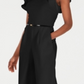 Macacão Calvin Klein Feminino Sem Mangas com Cinto Preto Tamanho 4