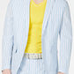 INC International Concepts Casaco esportivo masculino Seersucker Slim Fit Azul Tamanho XXX-Grande