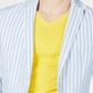 INC International Concepts Casaco esportivo masculino Seersucker Slim Fit Azul Tamanho XXX-Grande