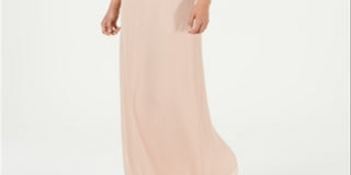 Vestido de festa feminino J Kara com contas, rosa, tamanho 6