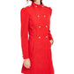 INC International Concepts Casaco feminino trespassado vermelho tamanho X-Large