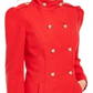 INC International Concepts Casaco feminino trespassado vermelho tamanho X-Large