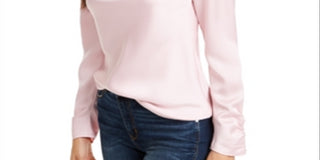 Blusa Leyden Feminina Gola Alta Rosa Tamanho XS