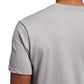 Camiseta Adidas ClimaLite Graphic Masculina Cinza Tamanho Grande