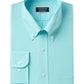 Camisa social masculina com estampa xadrez Club Room, tamanho azul-marinho, 16x32-33
