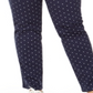 Calça jeans reta feminina Charter Club Plus Print, azul, tamanho 18W