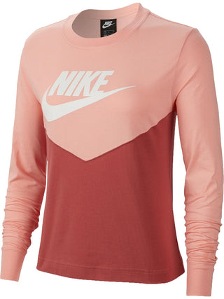 Top curto Nike Fitness Running Feminino Laranja Tamanho Grande