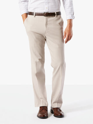 Dockers Men's Easy Stretch Classic Fit Pants Brown Size 34X34