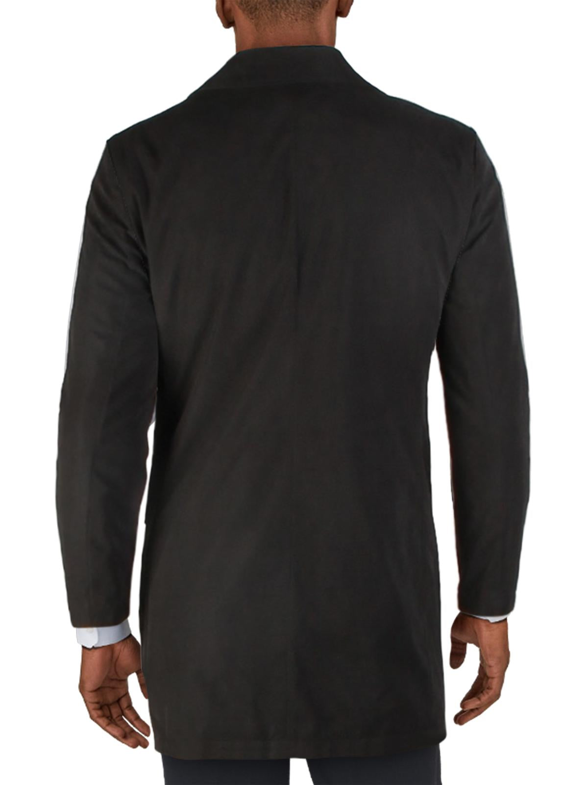 Capa de chuva aquecida masculina Lauren Ralph Lauren, preta, tamanho 38 R