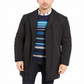 Capa de chuva aquecida masculina Lauren Ralph Lauren, preta, tamanho 38 R