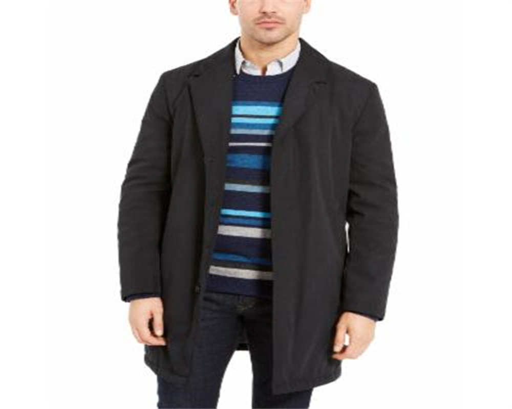Ralph Lauren Masculino Heat Thermal Rainwear Variety Coat Preto Tamanho 40