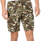 American Rag Shorts Cargo Camuflado Masculino com Cordão Verde Tamanho Grande