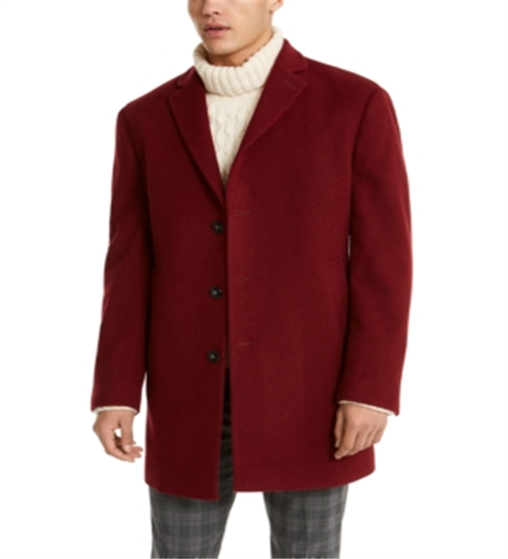 Sobretudo Calvin Klein Prosper X Fit Masculino Vermelho Tamanho 46