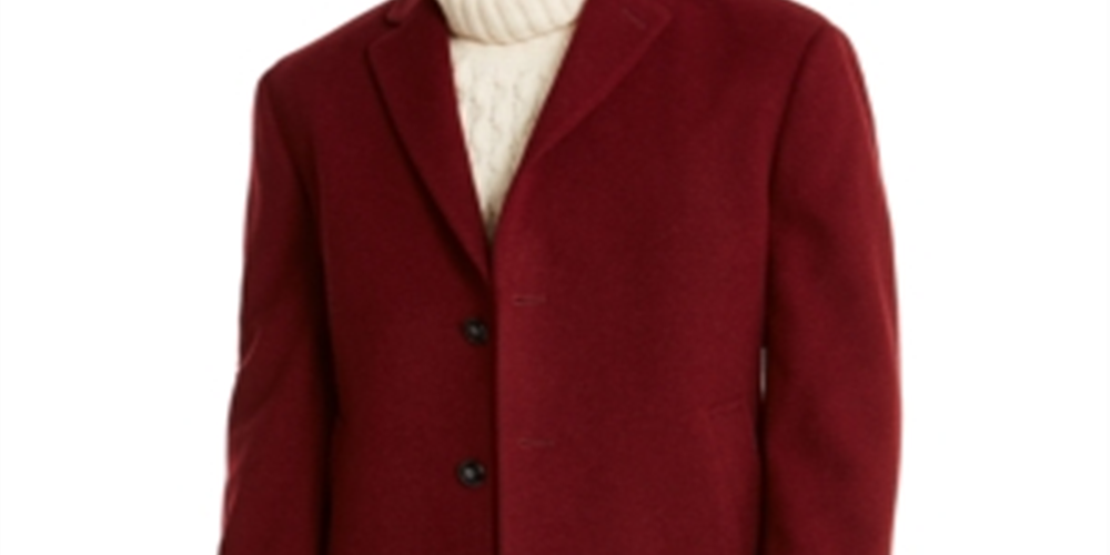 Sobretudo Calvin Klein Prosper X Fit Masculino Vermelho Tamanho 46