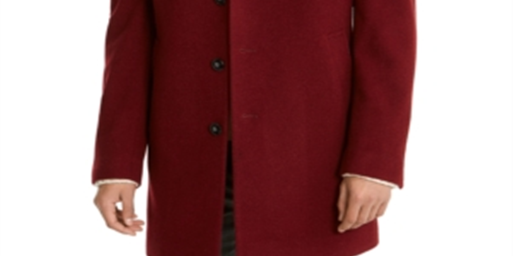 Sobretudo Calvin Klein Prosper X Fit Masculino Vermelho Tamanho 46